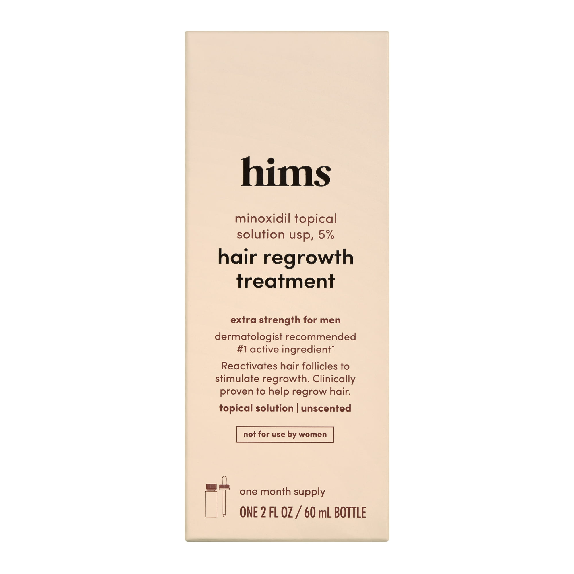 Hims Minoxidil 5% Hair Regrowth Treatment for Men