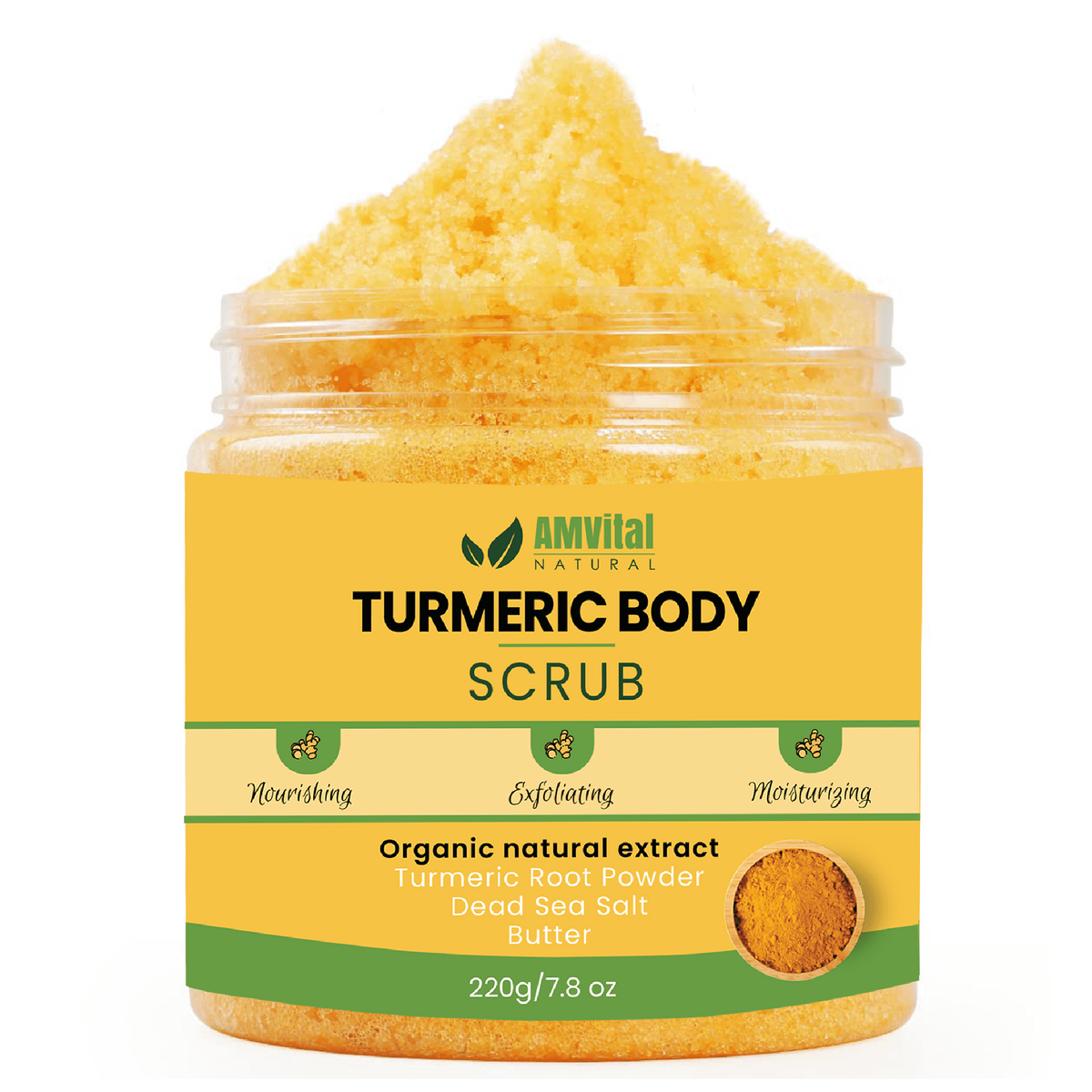 AMVital Turmeric Body Scrub
