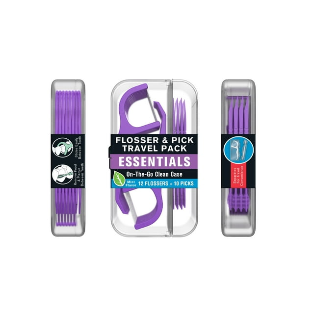 Reach Flossers and Floss Picks Travel Pack